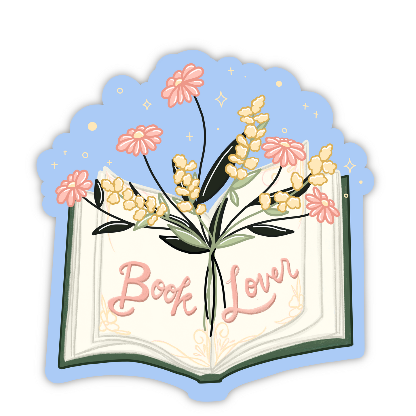 Book Lover Sticker