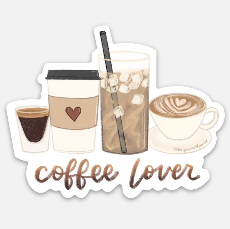 Coffee Lover Sticker