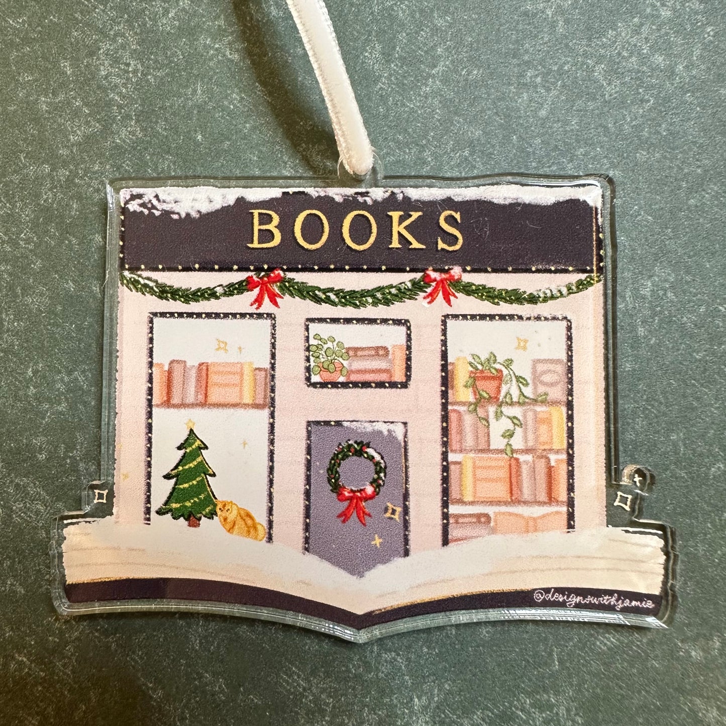 Bookstore Ornament