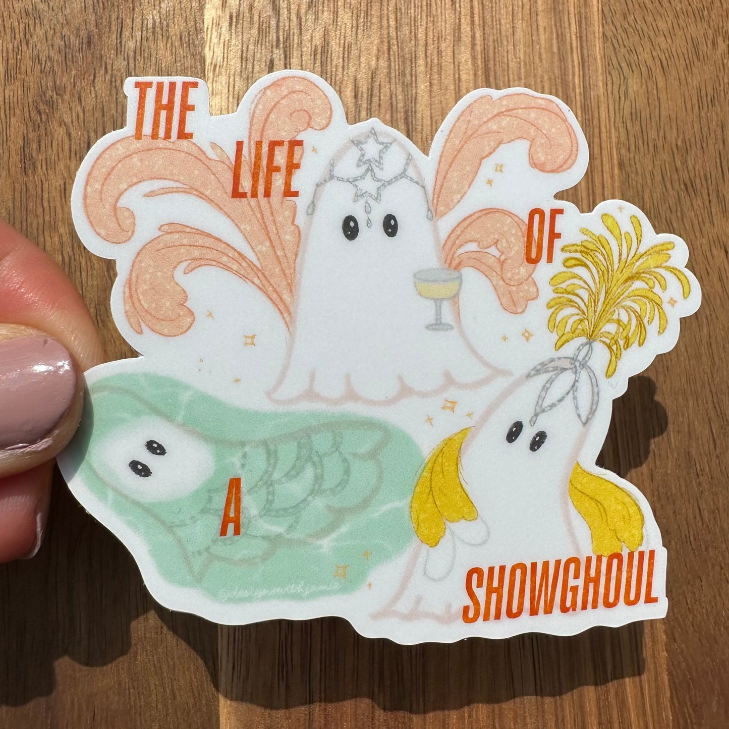 Life of a Show Ghoul Sticker
