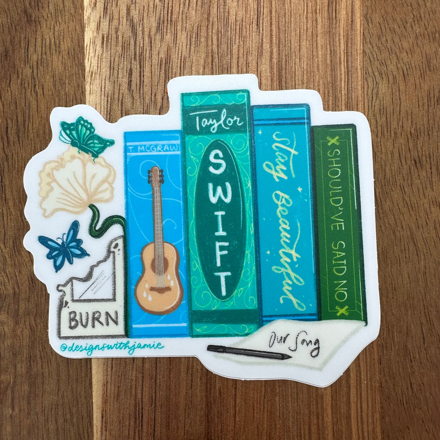 Debut Books Sticker