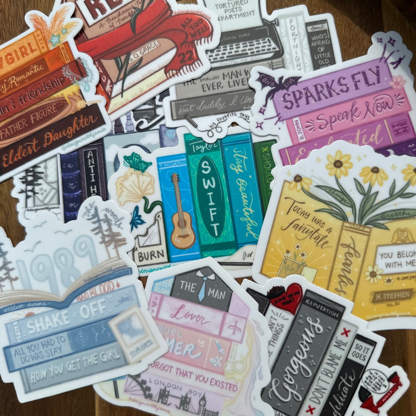 Red Books Sticker