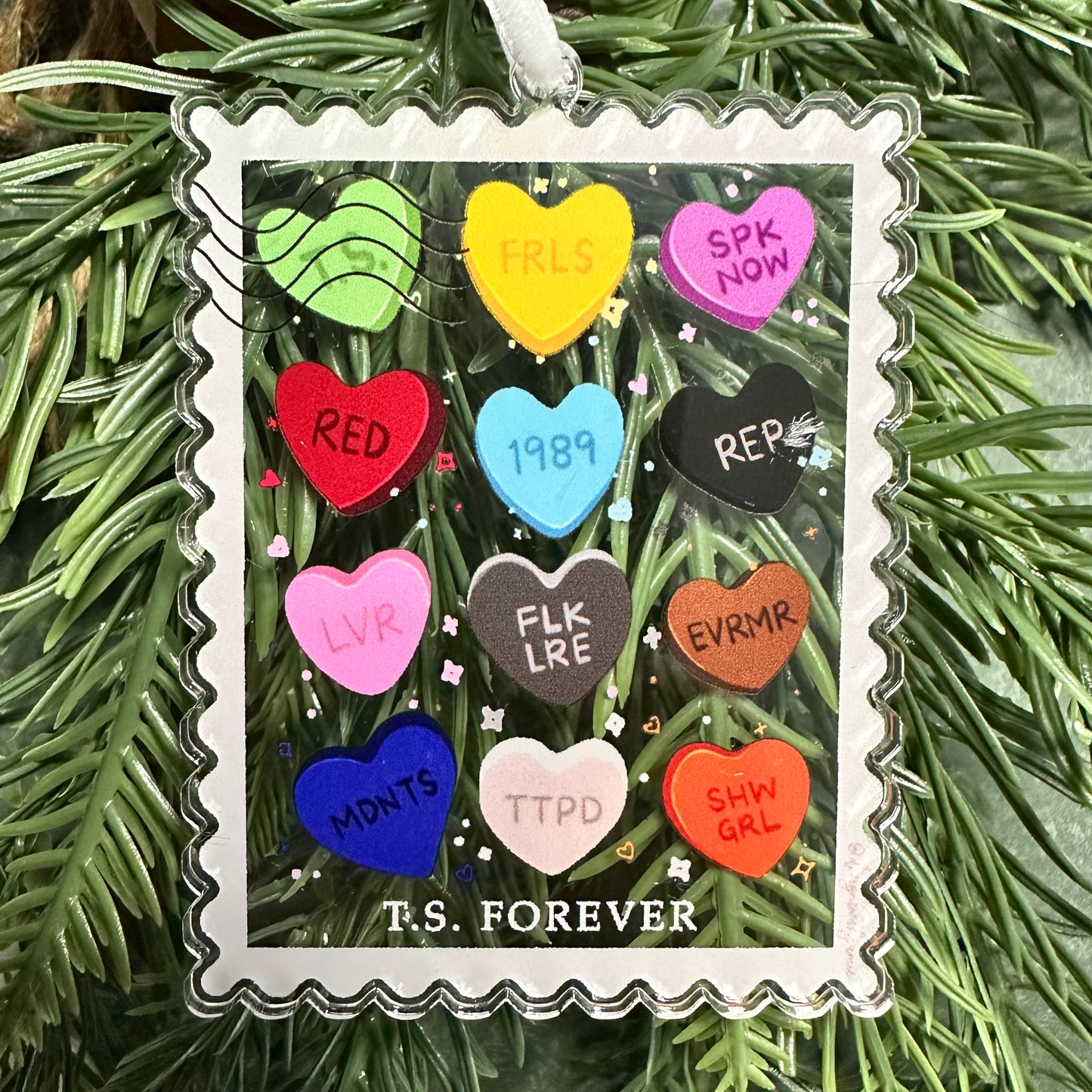 TS Forever Christmas Ornament