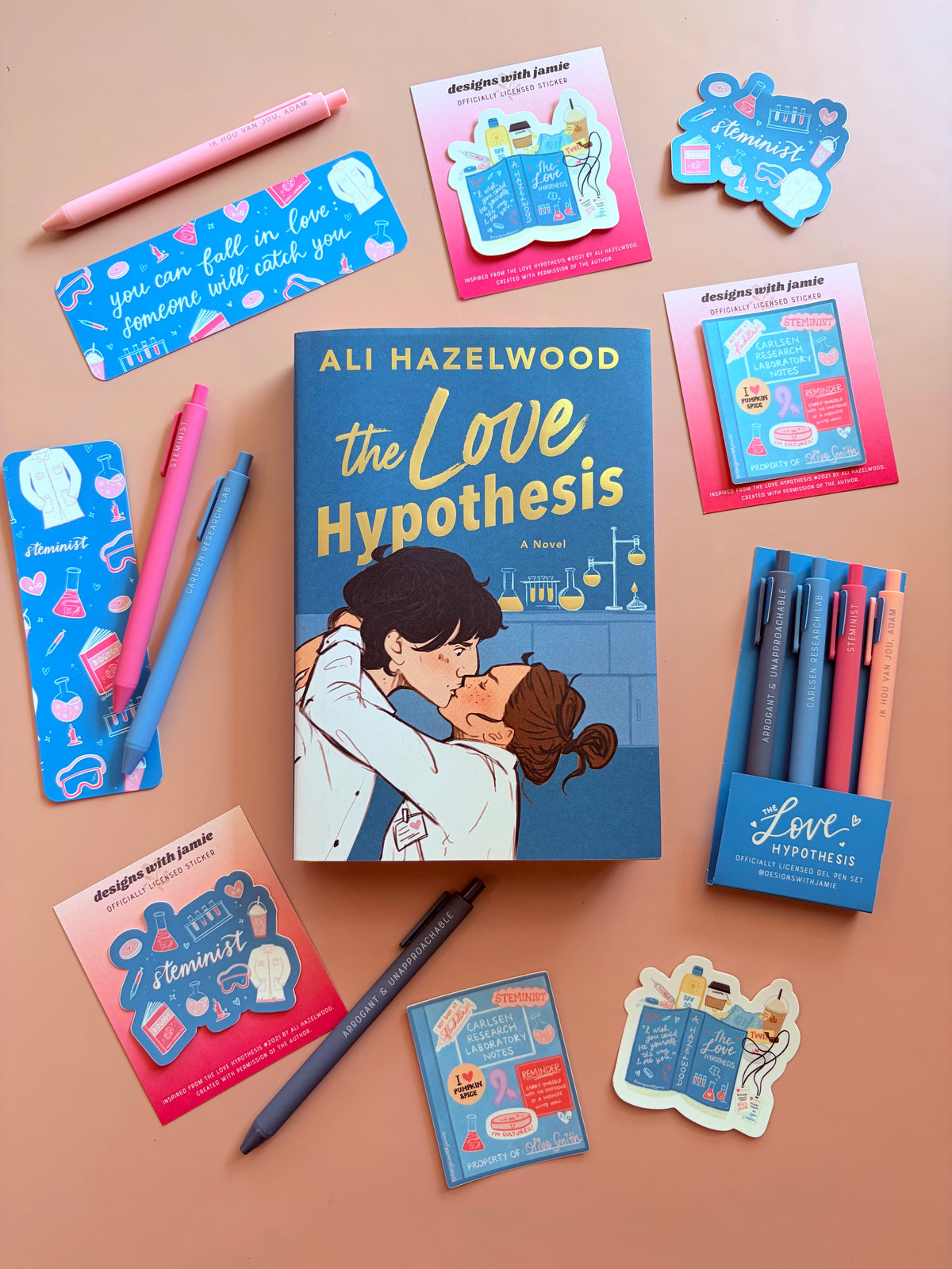 Ali Hazelwood The Love Hypothesis Olive's Desk Sticker