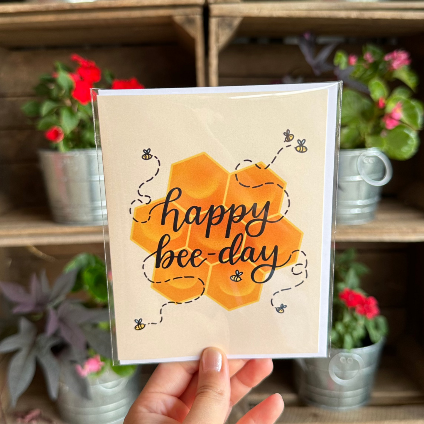Happy Bee Day Card
