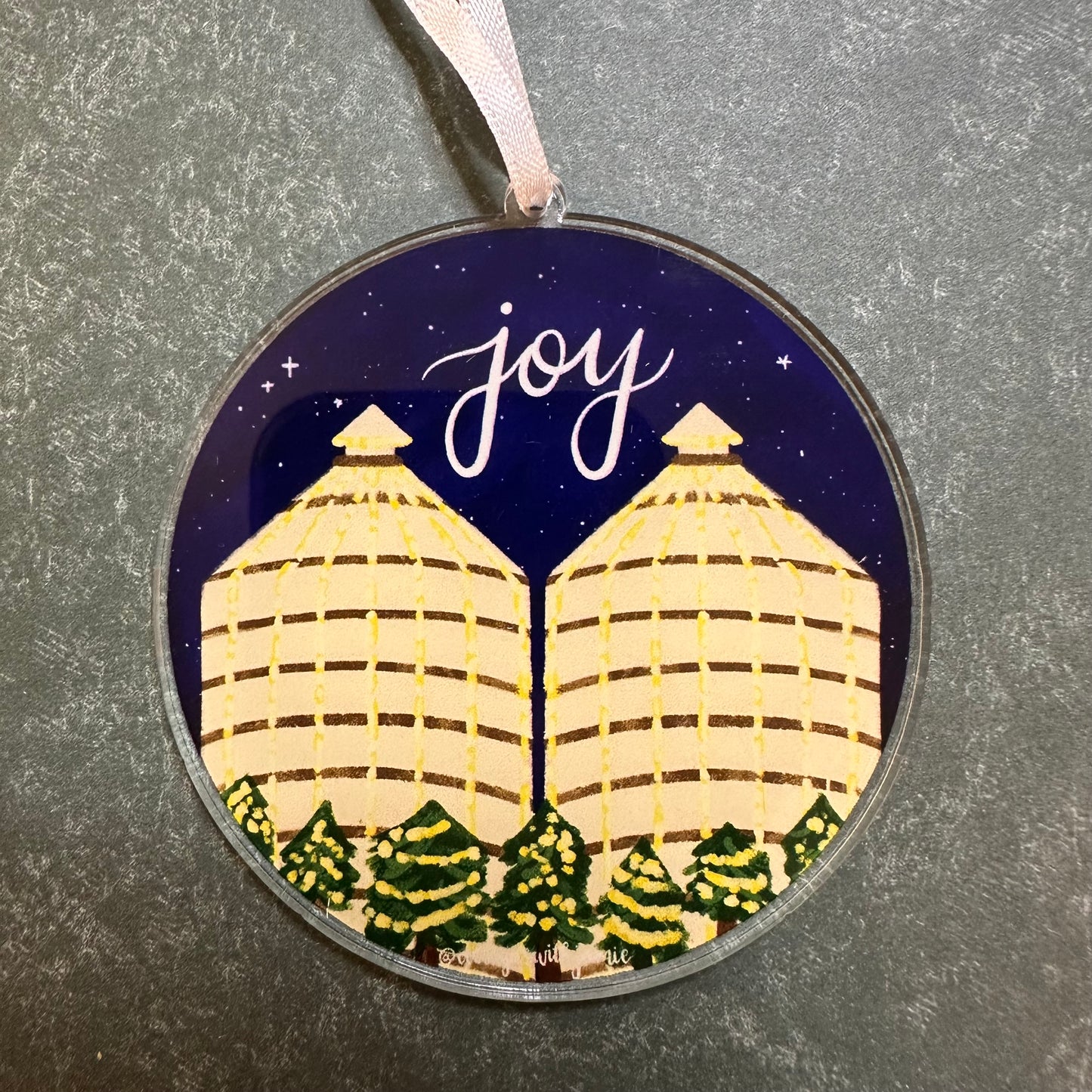 Magnolia Silos Joy Ornament