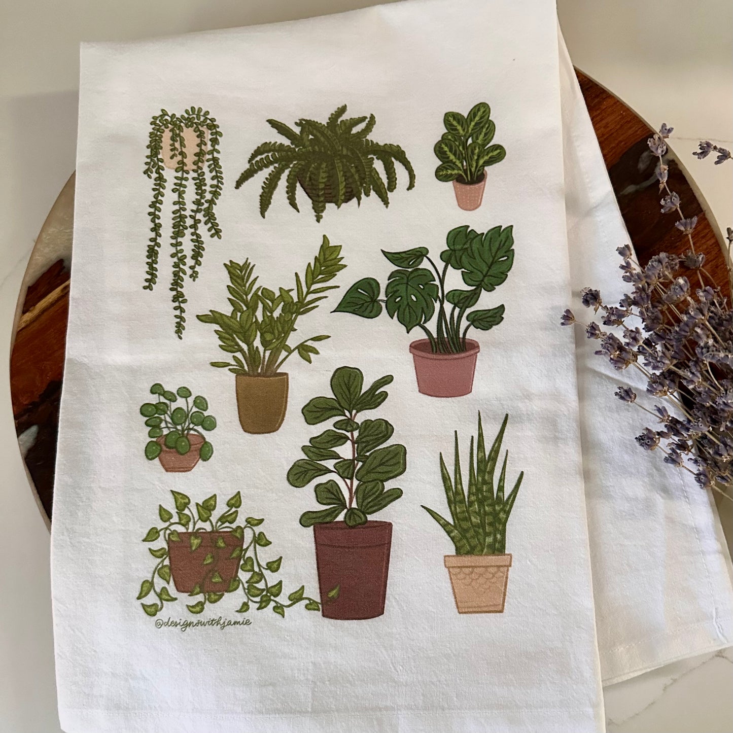 Plant Lover Tea Towel
