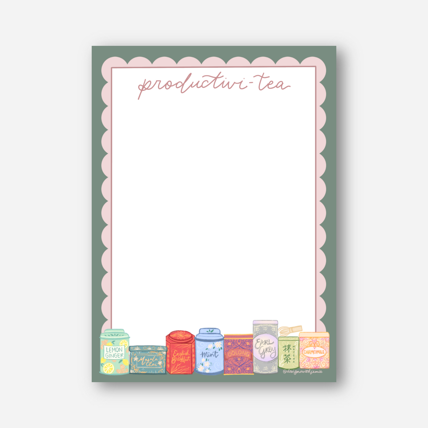 Productivitea Notepad