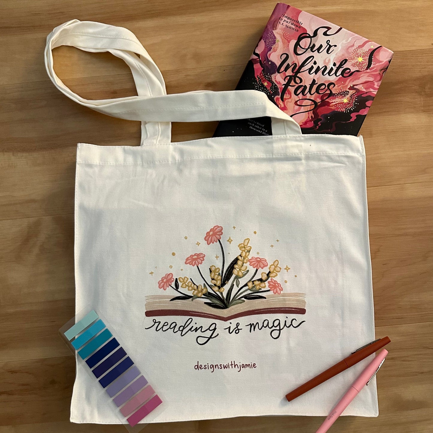 Reading is Magic Tote