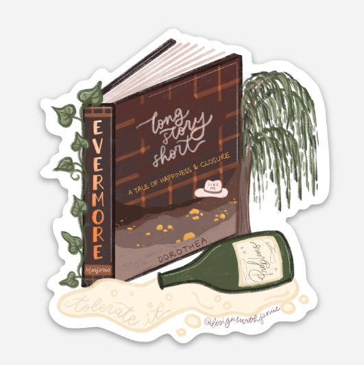 Evrmr Books Sticker
