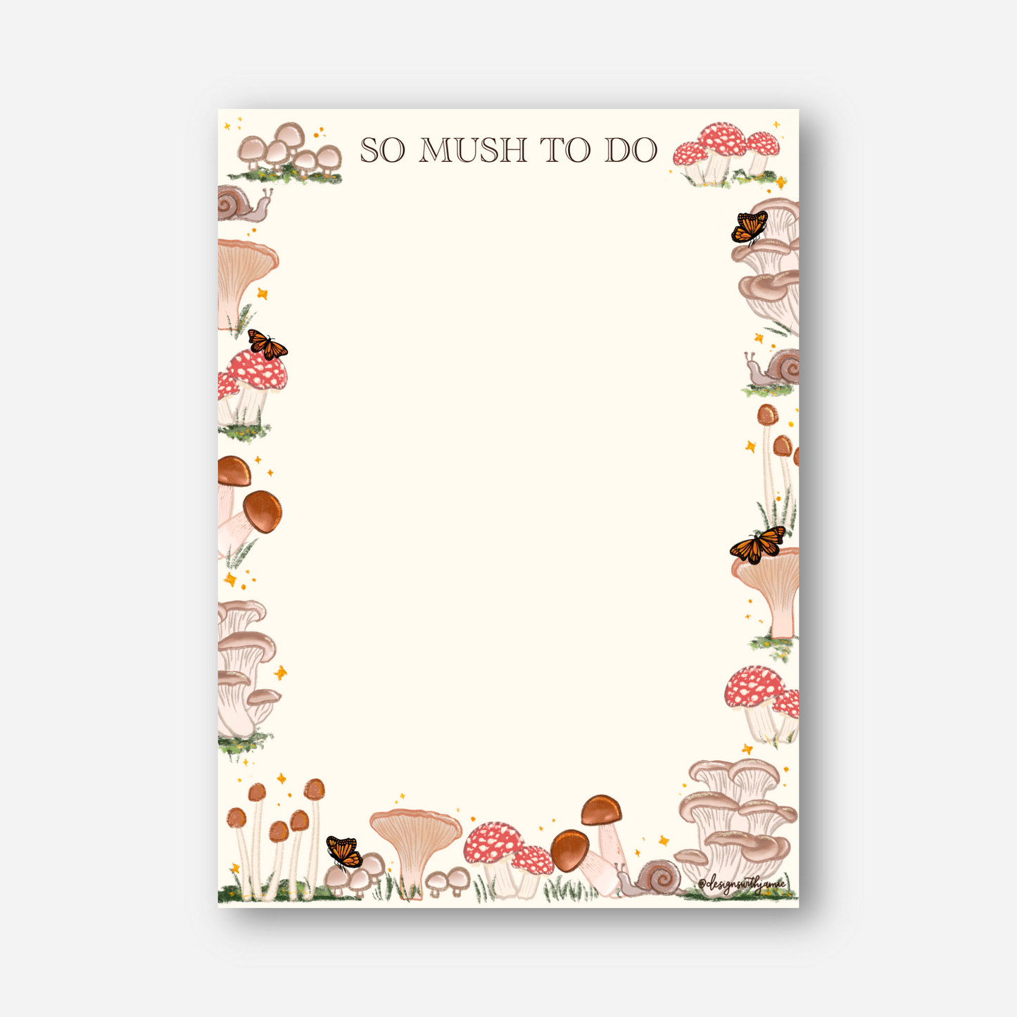 So Mush To Do Notepad