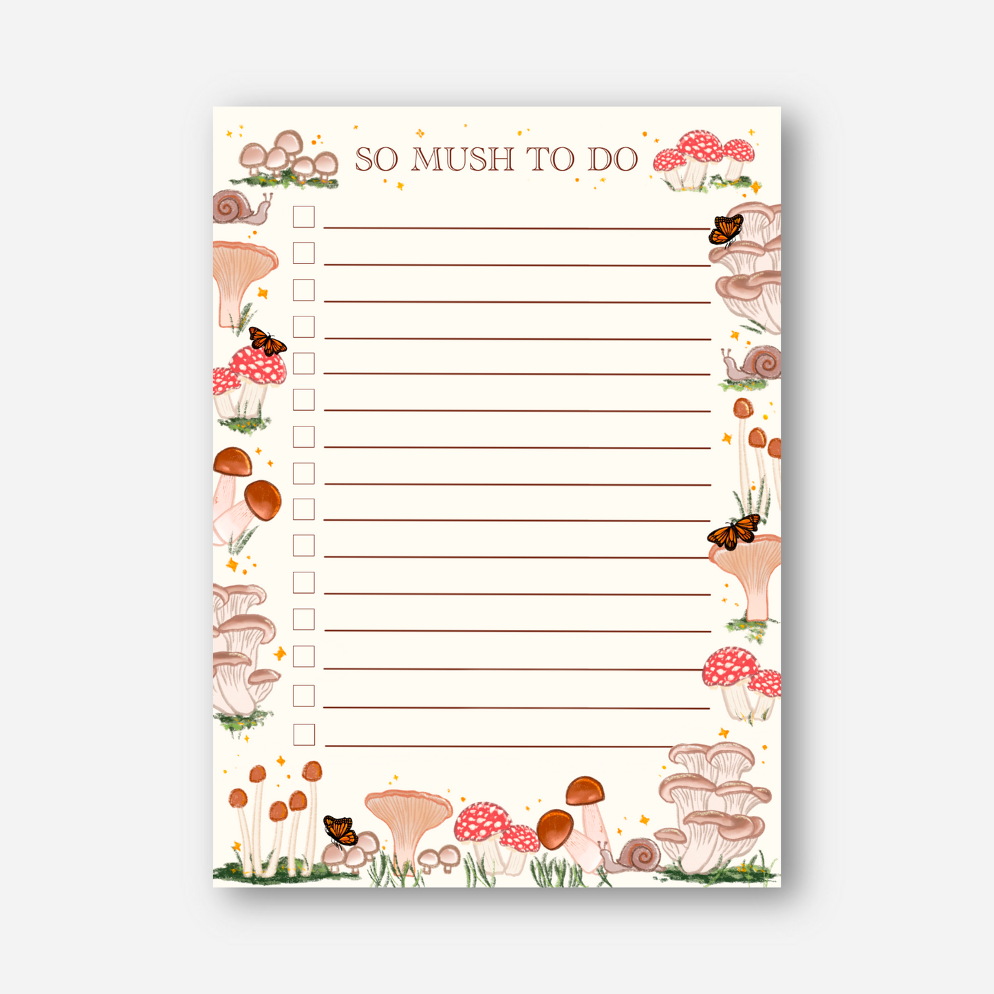 So Mush To Do Notepad