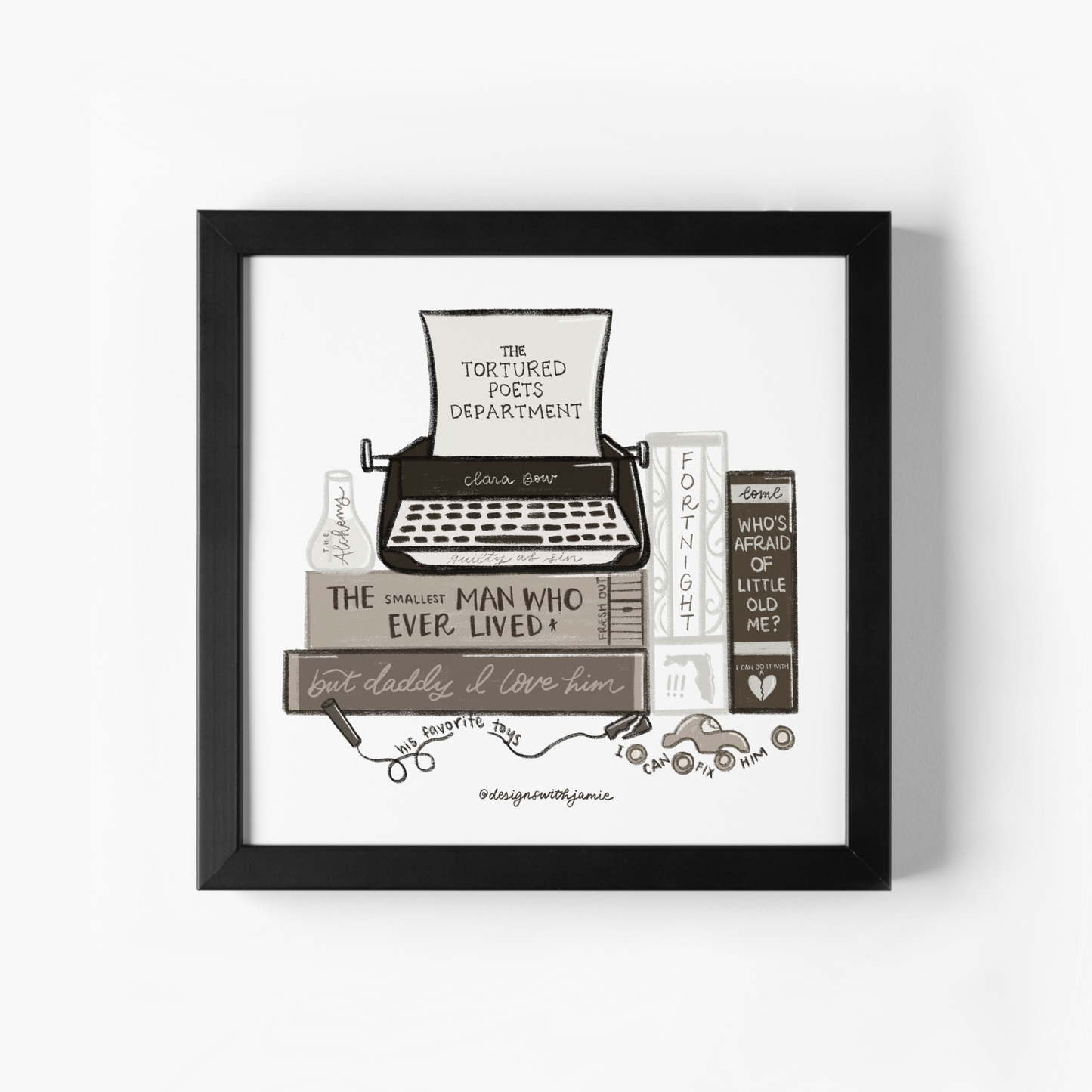 TS Poets Album Print