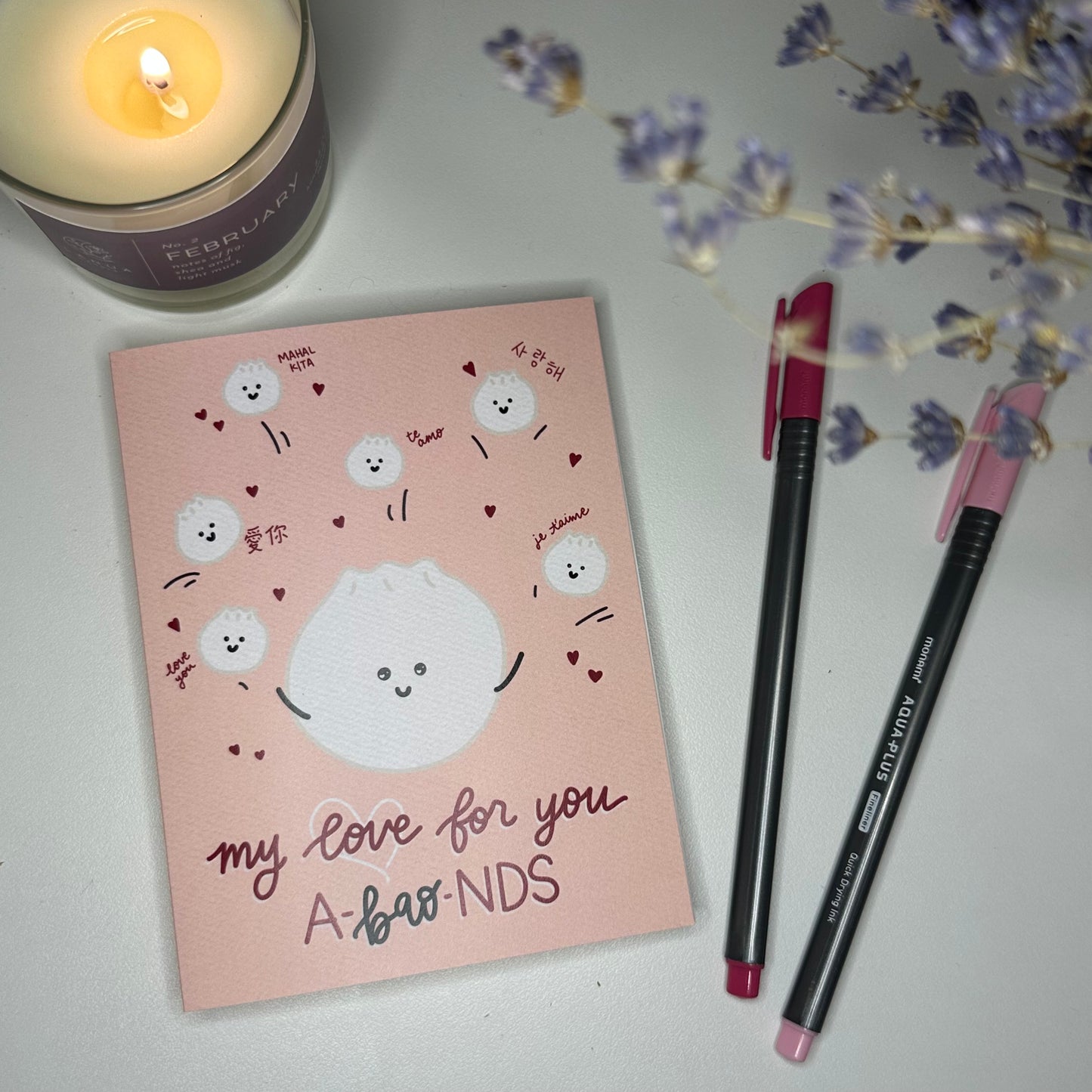 My Love for You A-BAO-nds Card