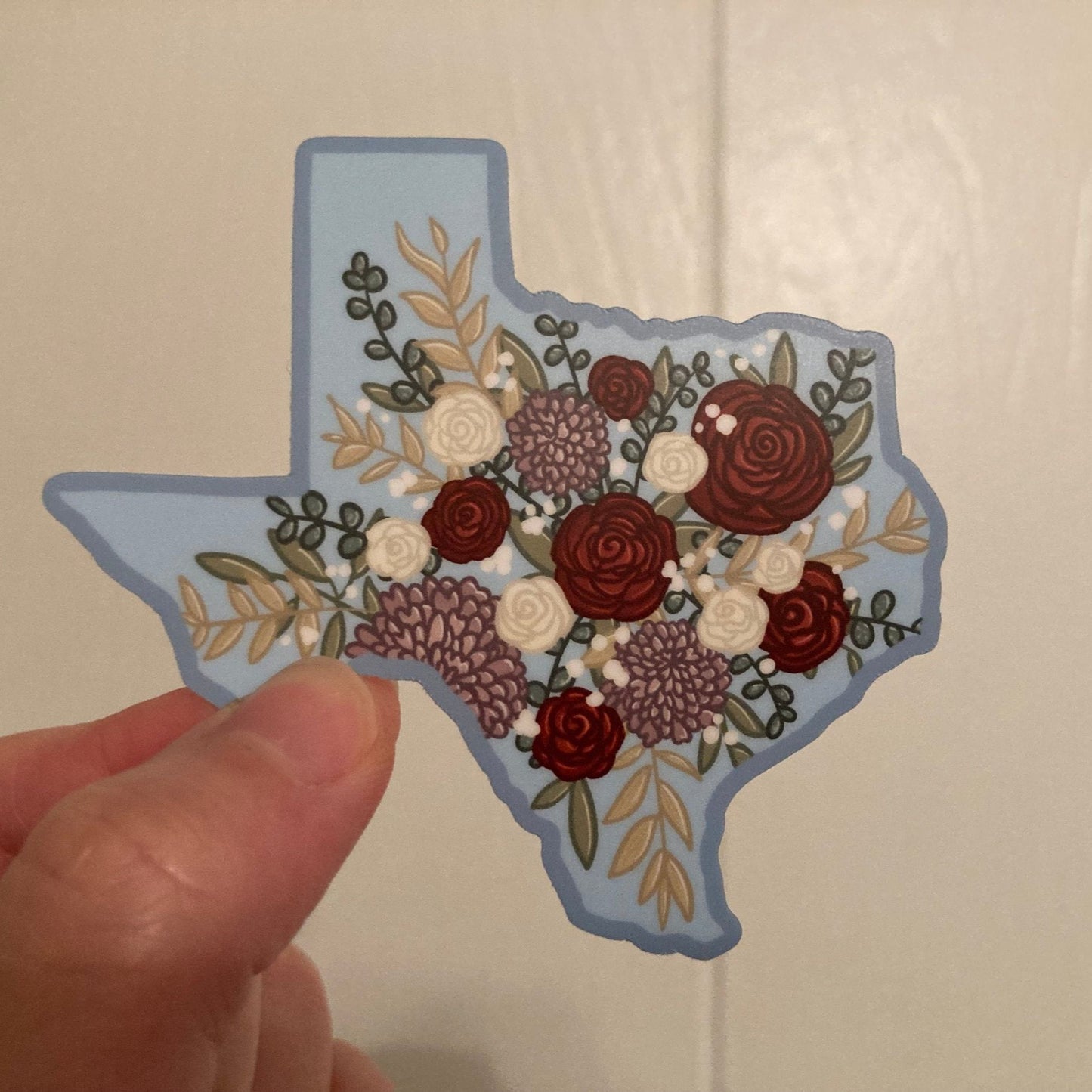 Texas Floral Sticker Light