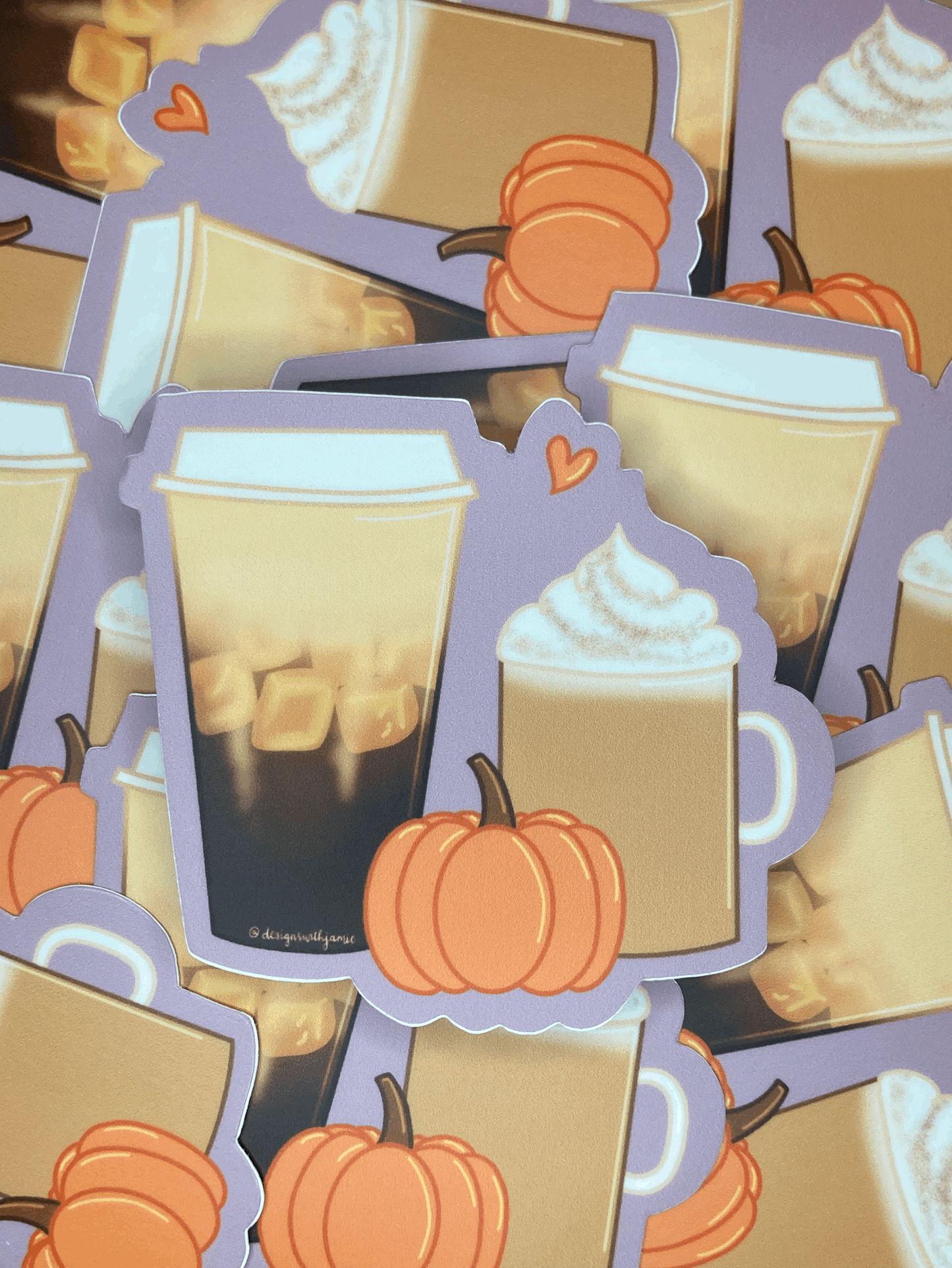 Pumpkin Spice Latte Sticker