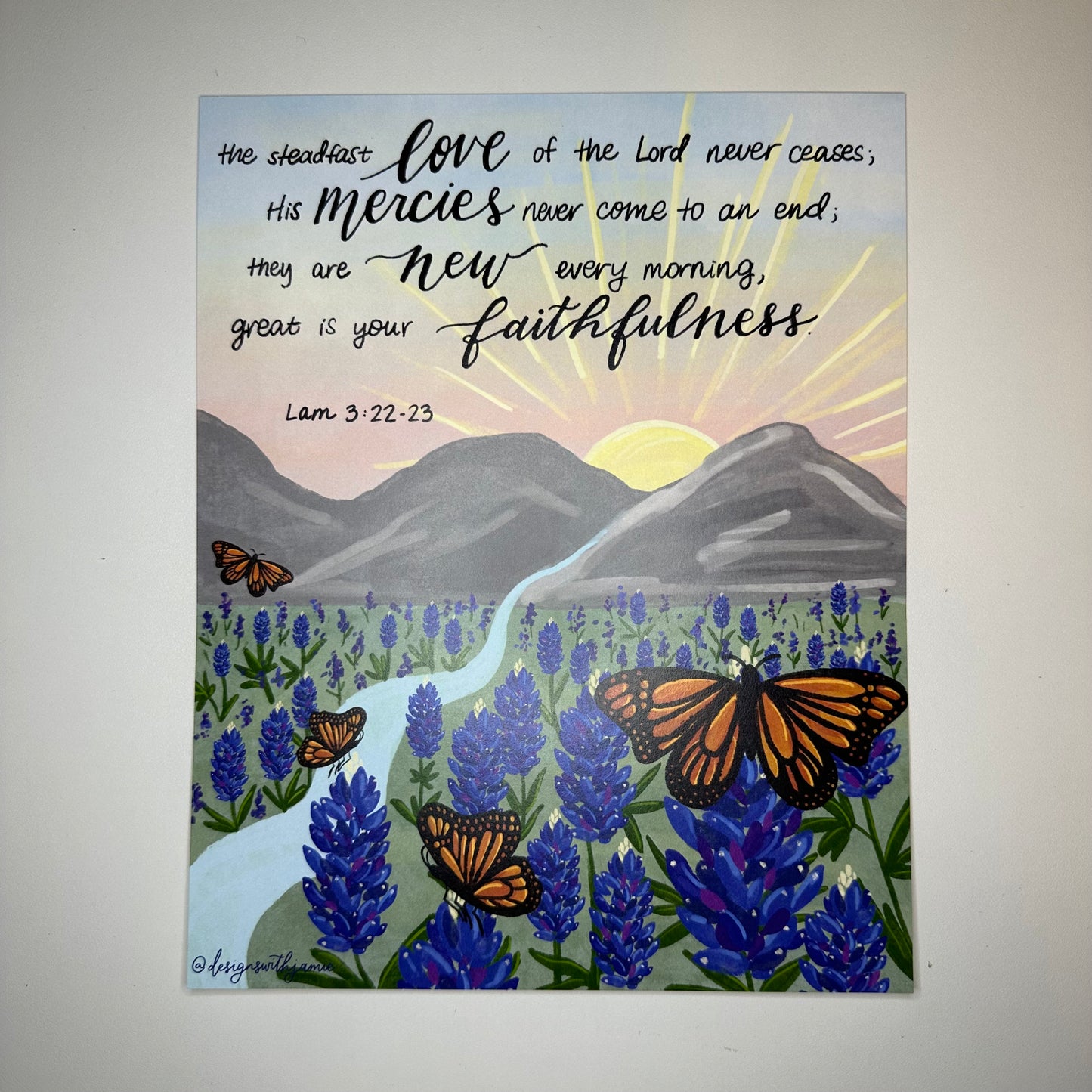 Great is Your Faithfulness Print