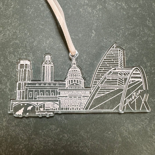 Austin Skyline Ornament