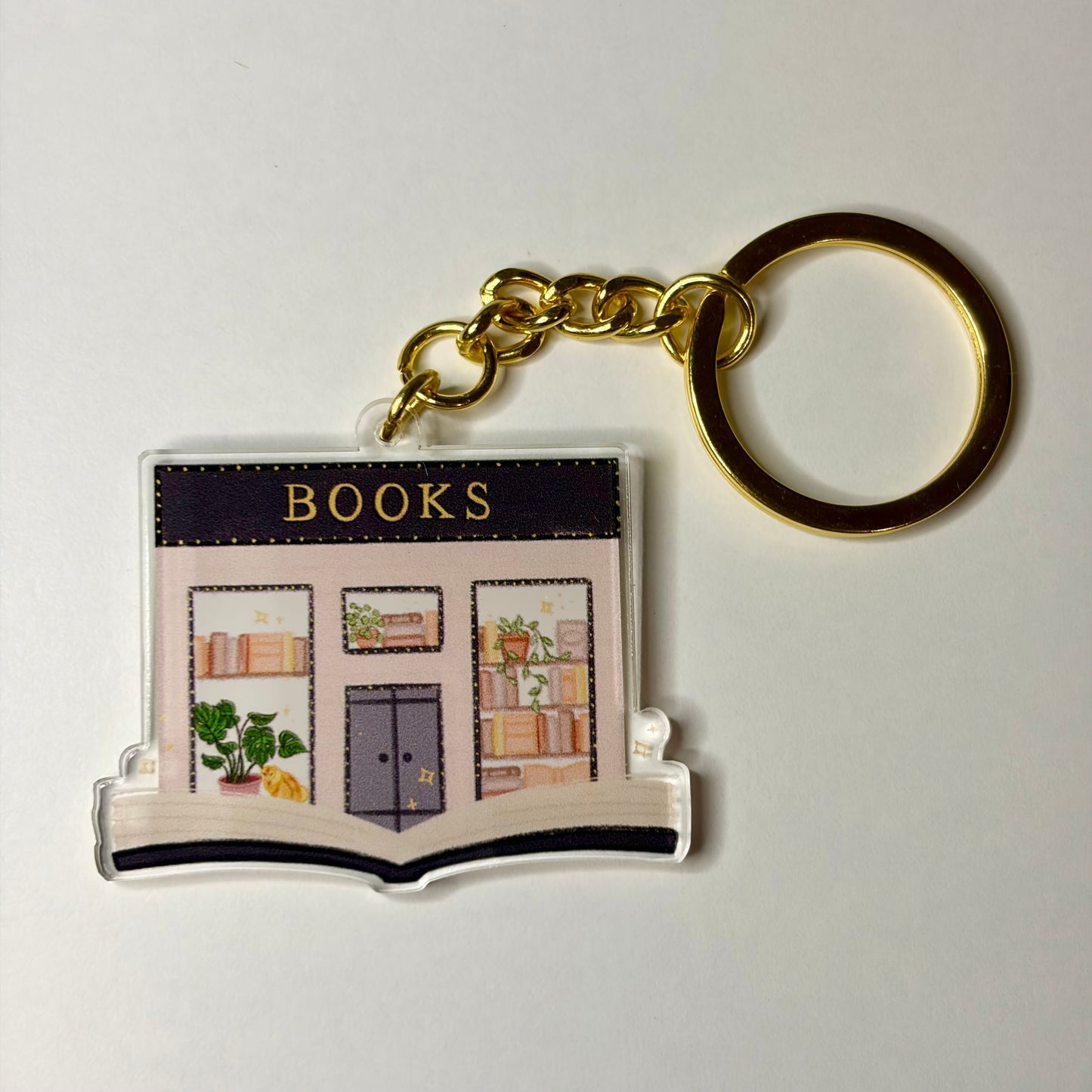 Bookstore Keychain