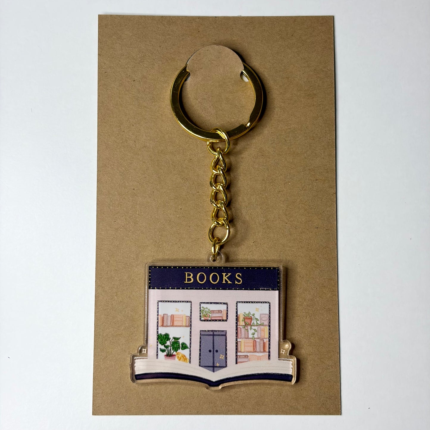 Bookstore Keychain
