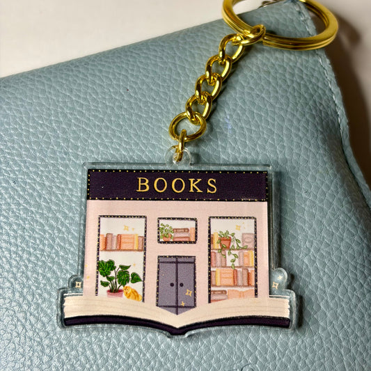 Bookstore Keychain