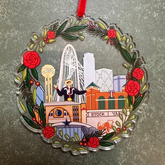 Dallas Wreath Ornament