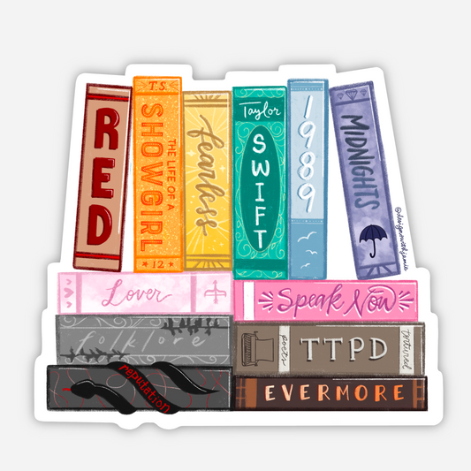 12Eras Book Sticker
