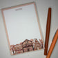Cozy Fall Village Notepad