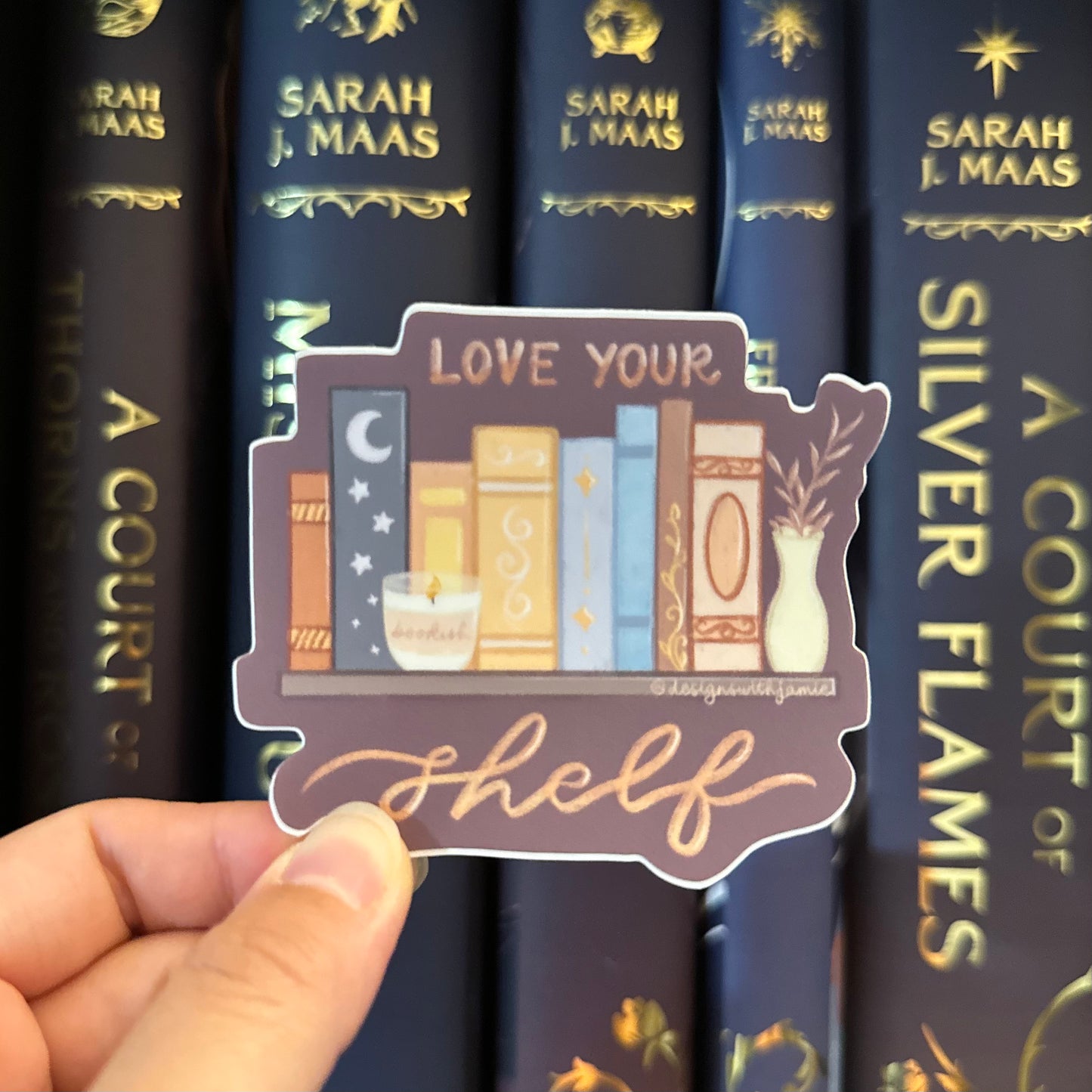 Love Your Shelf Sticker