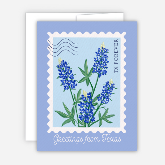 Greetings From Texas Card