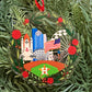 Houston Wreath Ornament