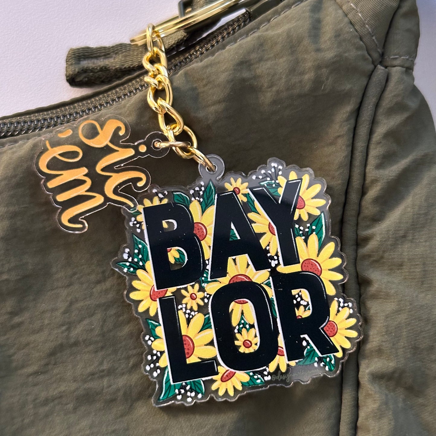 Baylor Keychain