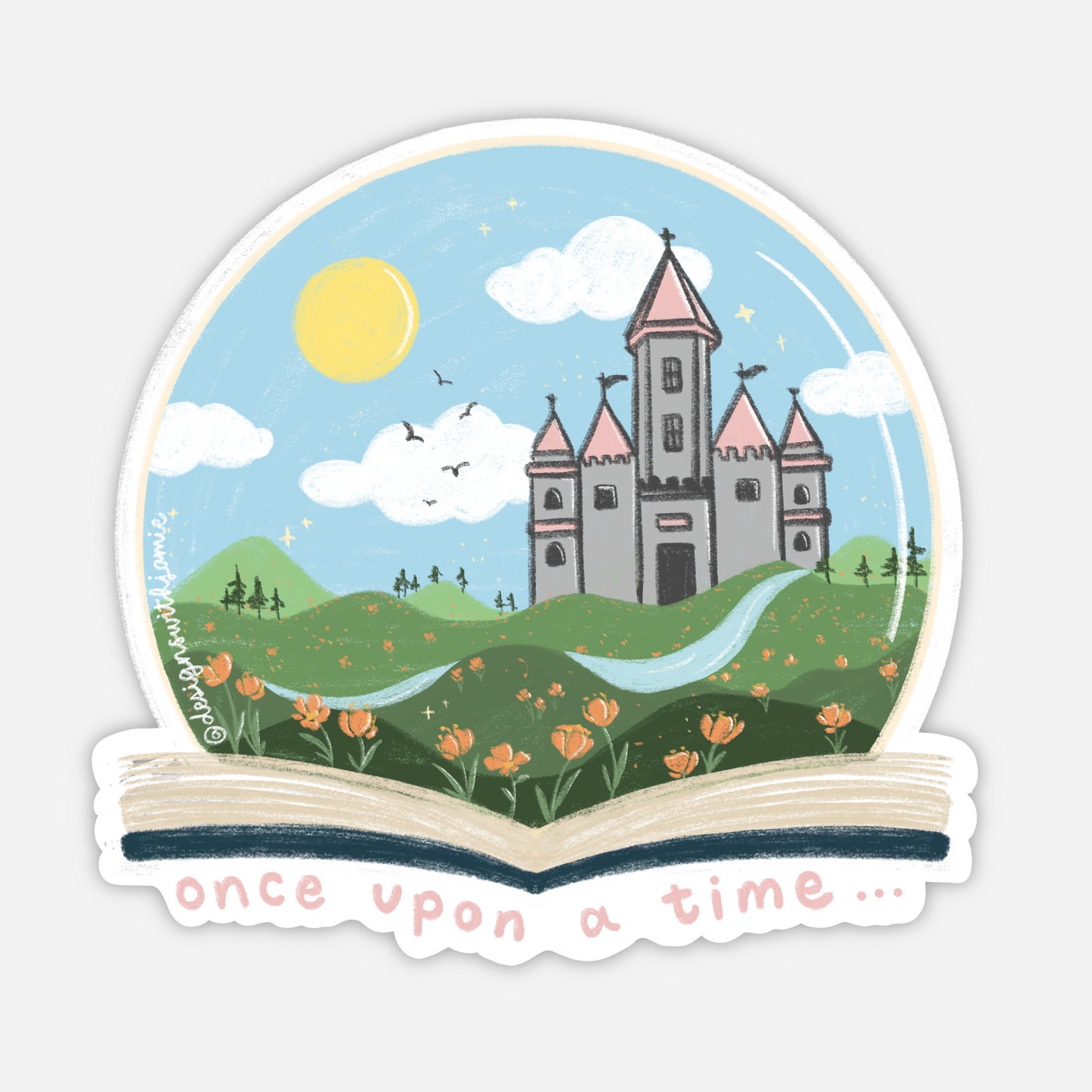 Once Upon a Time Sticker