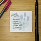 Texas Bluebonnet Sticky Notes