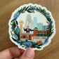 Dallas Fort Worth Wreath Sticker