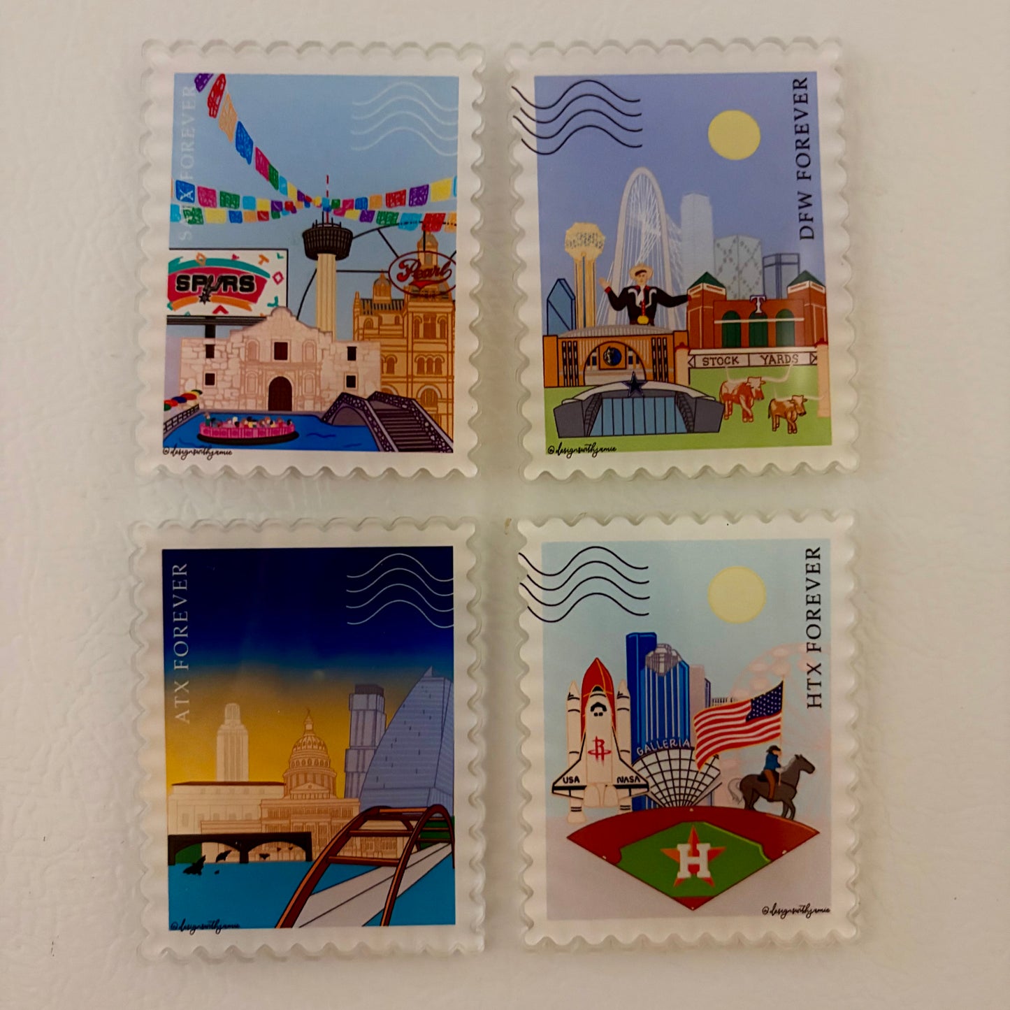 San Antonio Texas Magnet