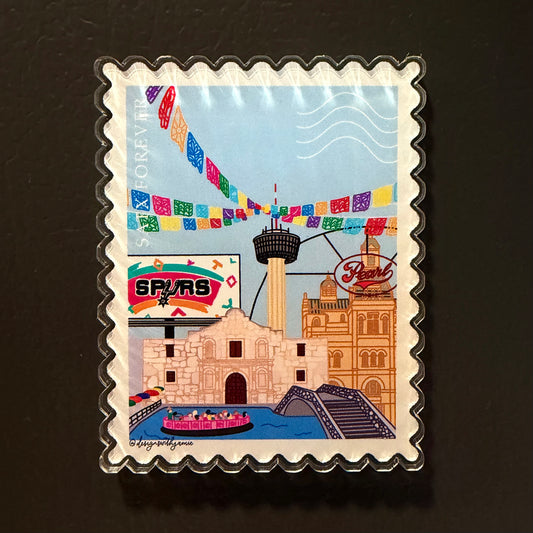 San Antonio Texas Magnet