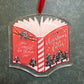 Christmas Tree Farm Book Christmas Ornament