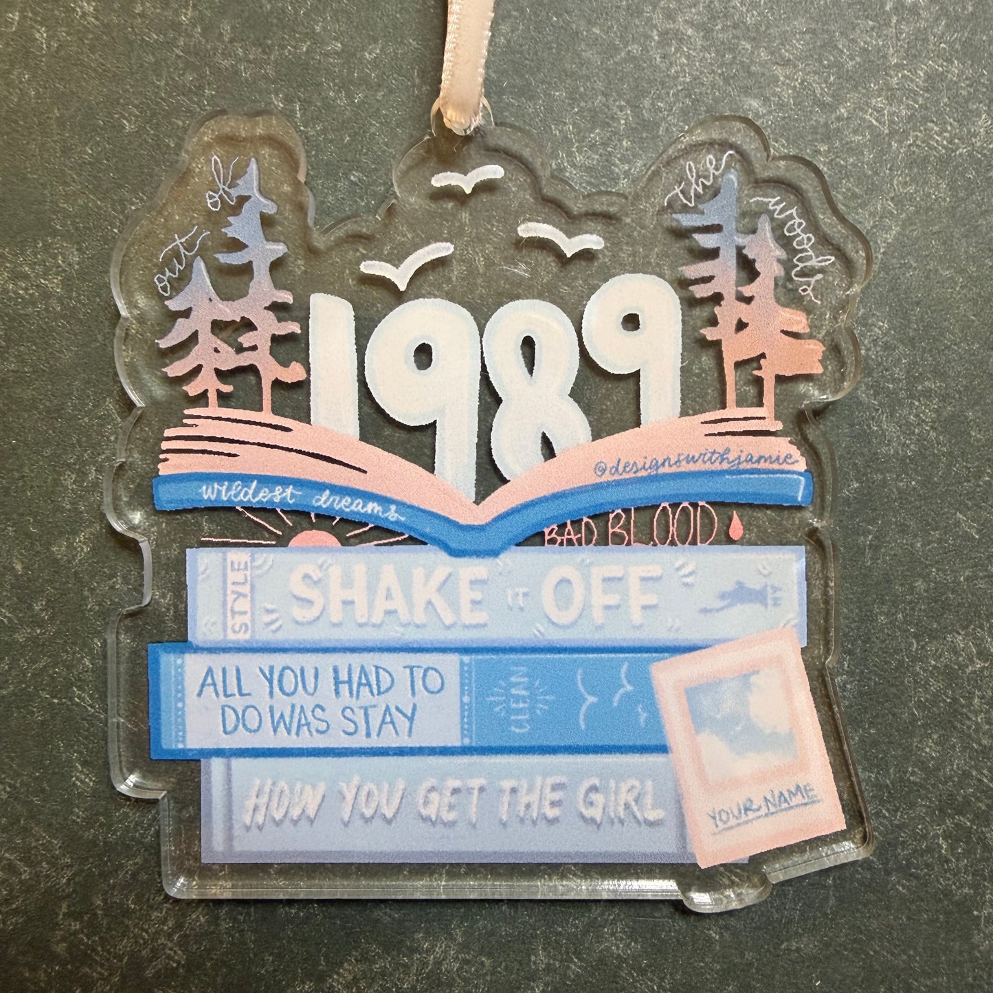 Birth Year Books Christmas Ornament