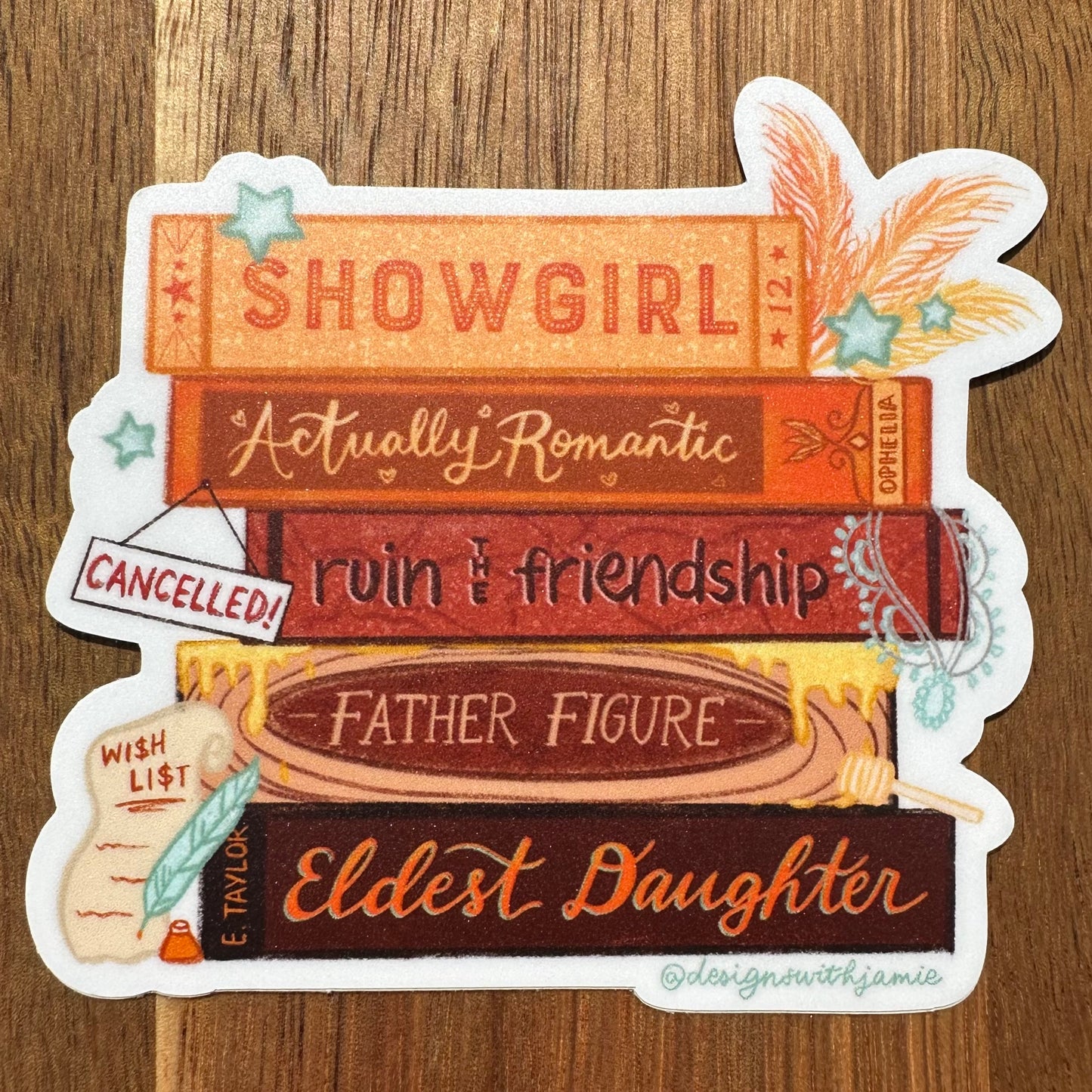 Shwgrl Books Sticker