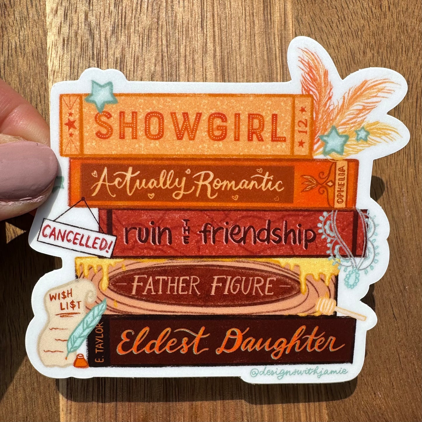 Shwgrl Books Sticker