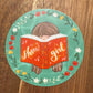 Showgirl Reading Sticker