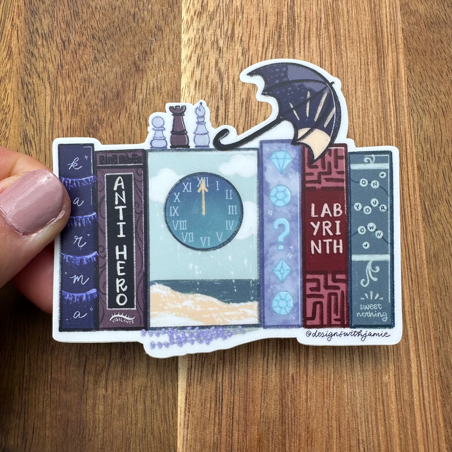 Mdnts Book Sticker