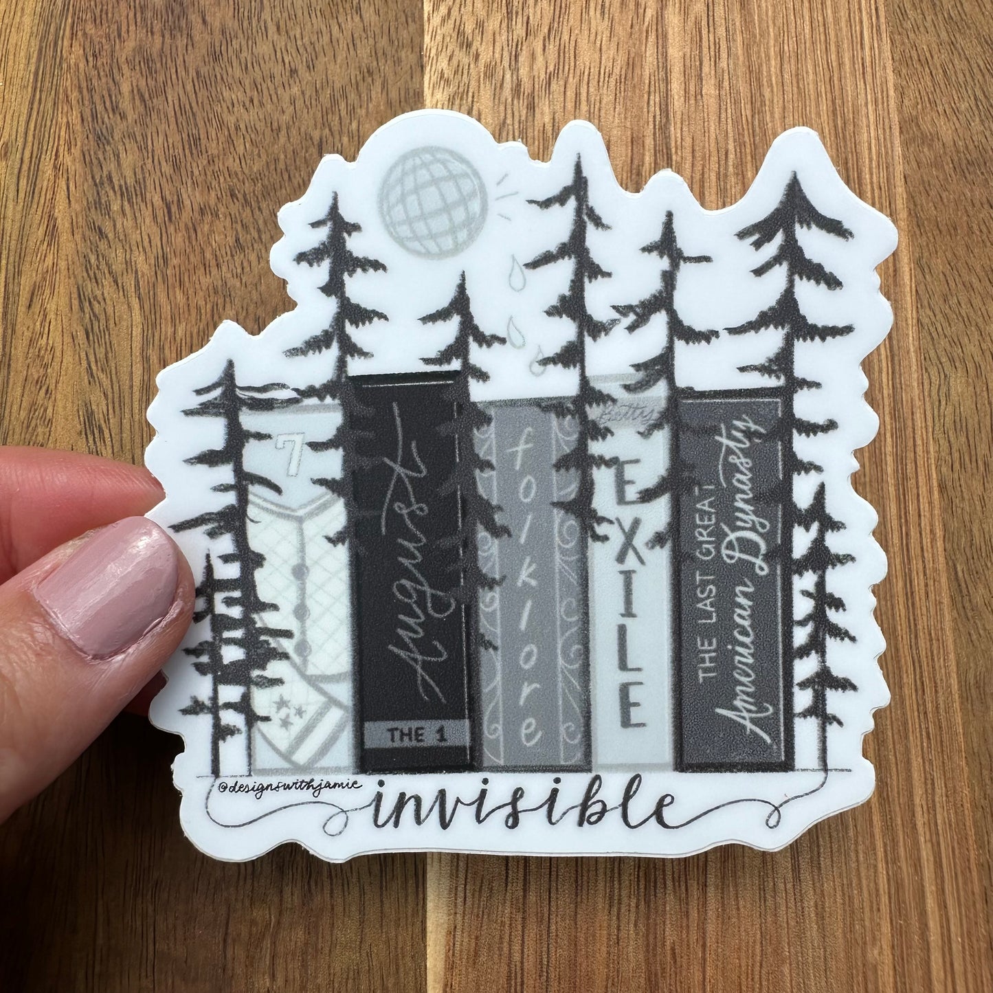 Flklr Books Sticker