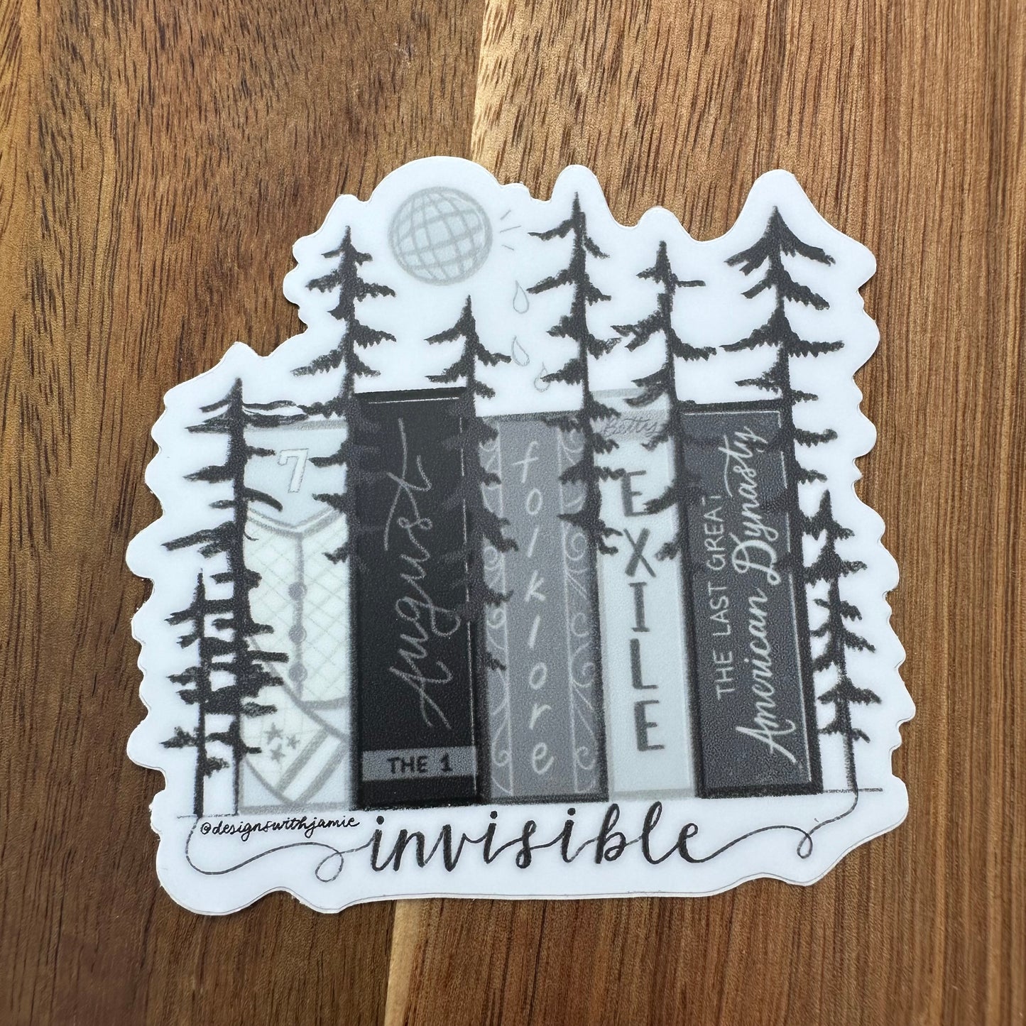 Flklr Books Sticker