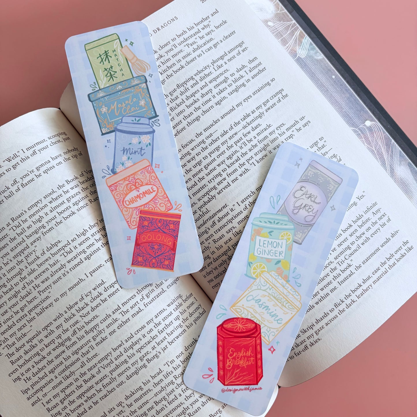 Tea Lover Bookmark