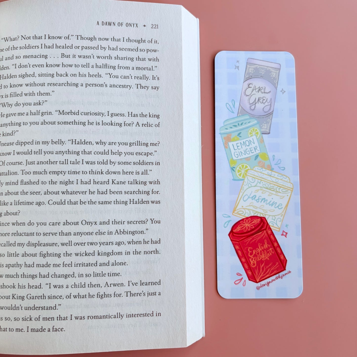 Tea Lover Bookmark
