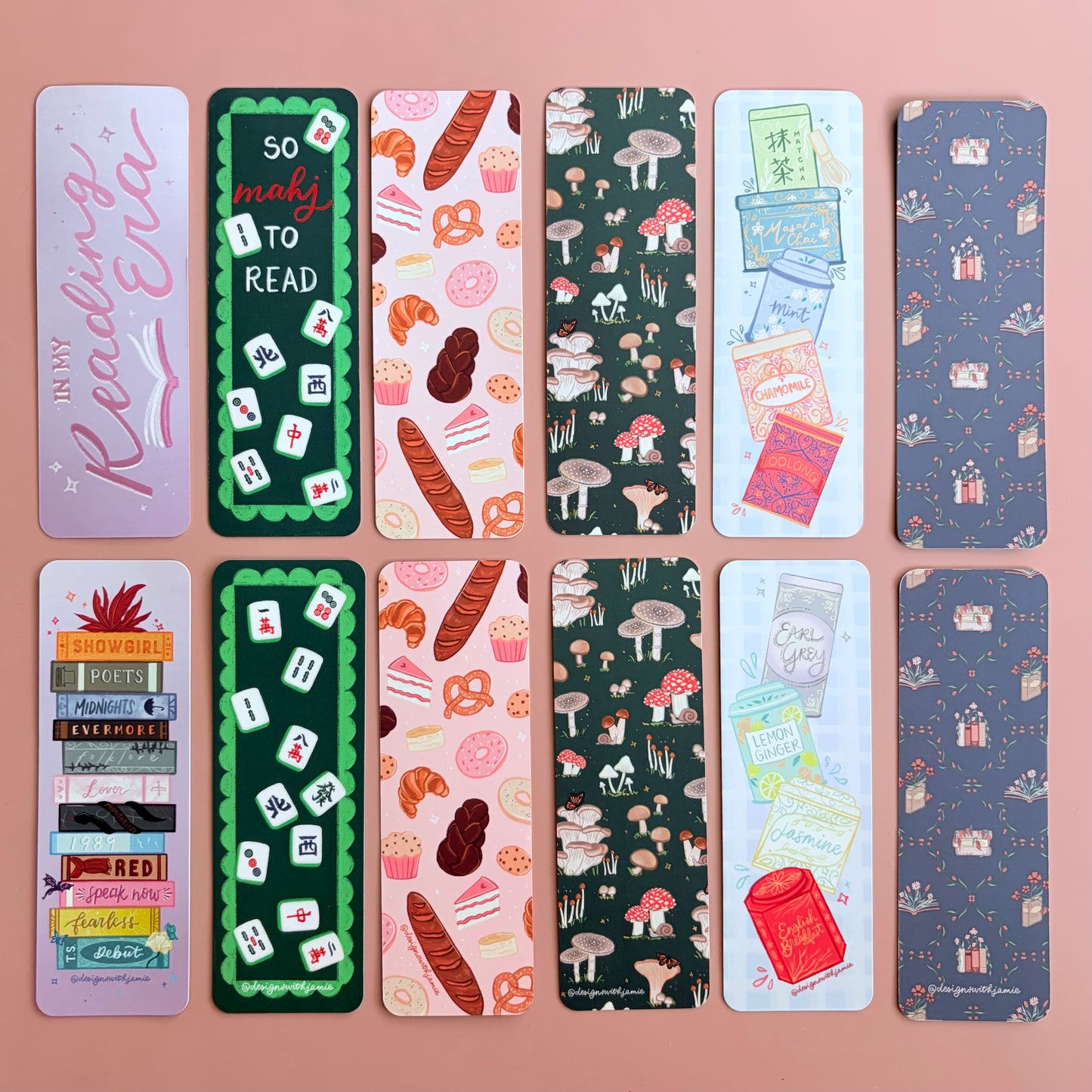 So Mahj to Read Mahjong Bookmark