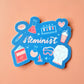 Ali Hazelwood The Love Hypothesis Steminist Sticker