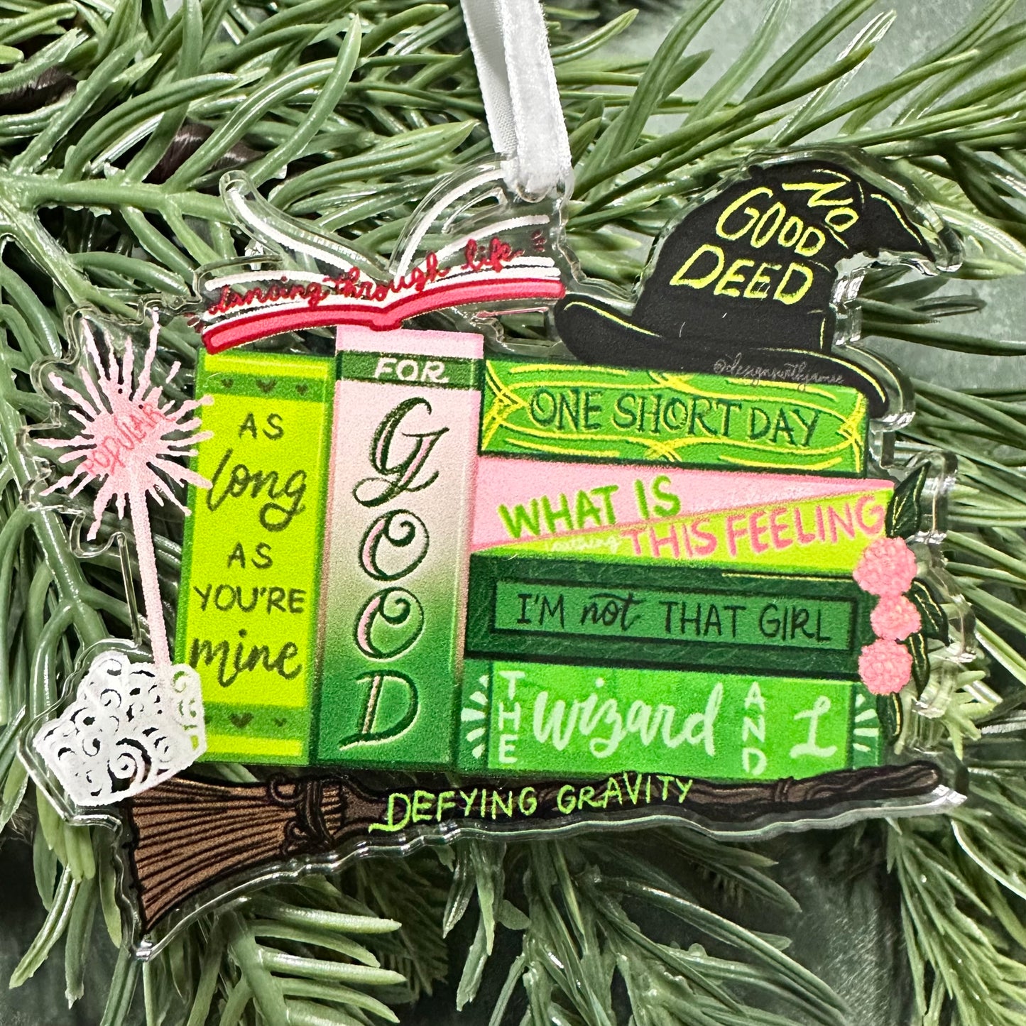Wcked Christmas Ornament